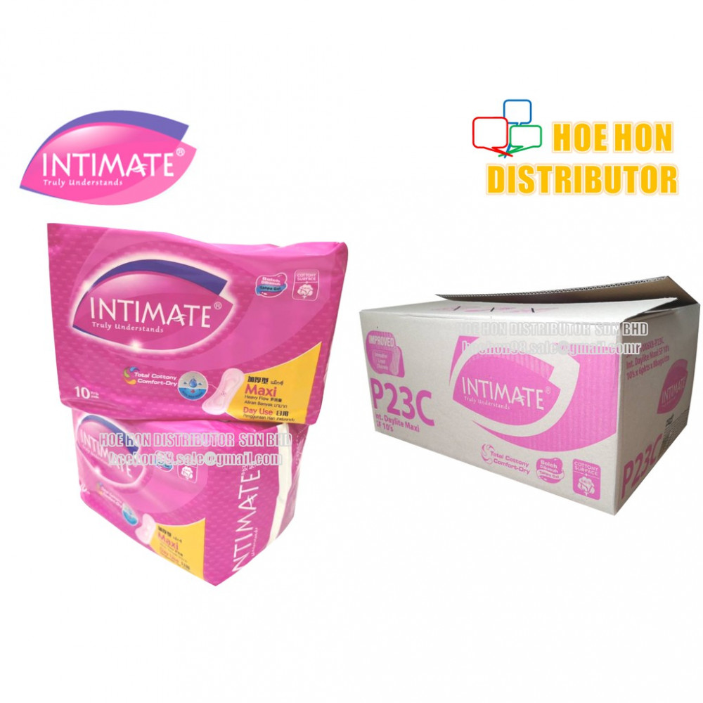 Intimate Maxi Non Wing 23cm 10 Pads #P23 Intimate Maxi Non Wing 23cm 10 Pads #P23