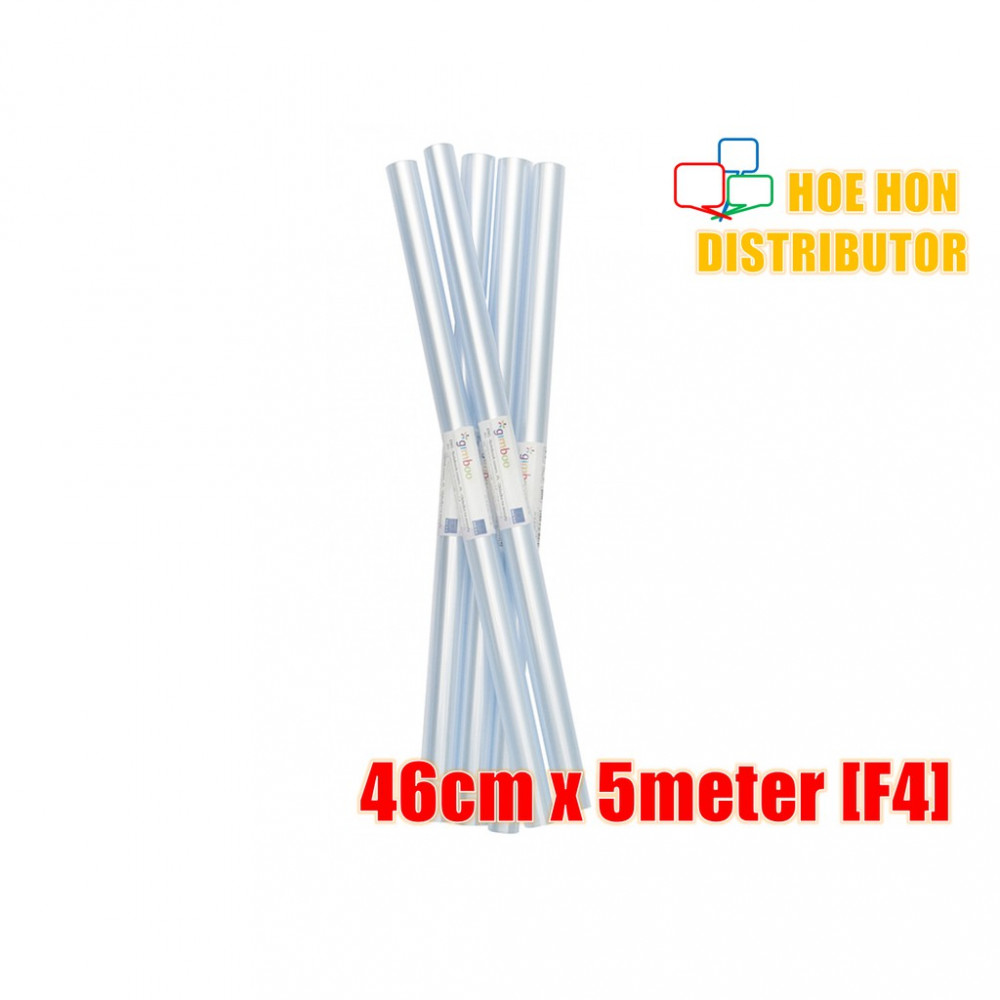 Transparent Plastic PVC Book Cover Wrap Roll / Pembalut Buku F4 46cm X 5 Meter Transparent Plastic PVC Book Cover Wrap Roll / Pembalut Buku F4 46cm X 5 Meter