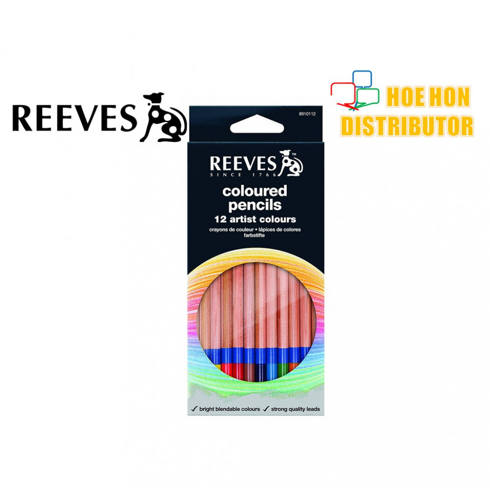 Reeves Coloured Pencils 12 Artist Color / Colour Pencil (Pencil Warna) 8910112 Reeves Coloured Pencils 12 Artist Color / Colour Pencil (Pencil Warna) 8910112