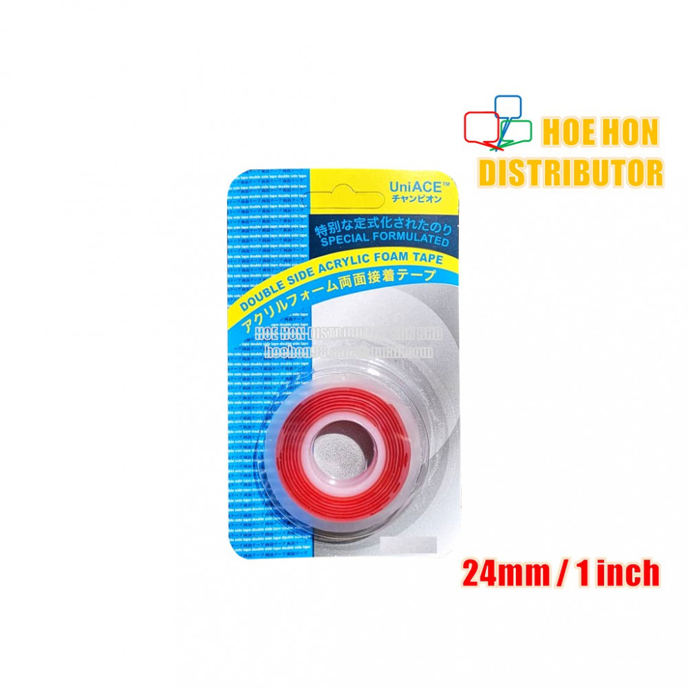 DIY / Car / Furniture Double Side Acrylic Clear / Transparent Tape 24mm x 1m DIY / Car / Furniture Double Side Acrylic Clear / Transparent Tape 24mm x 1m