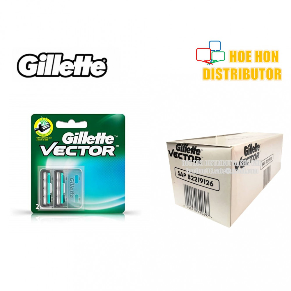 Gillette Vector refill 2 Cartridges Gillette Vector refill 2 Cartridges