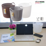  Elianware Modern Office Paper Basket with Handle