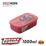 Elianware DC Justice League 1L Food Container with Spoon & Fork