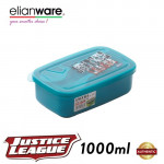 Elianware DC Justice League 1L Food Container with Spoon & Fork