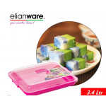 Elianware 3.4 Ltr BPA Free Kuih Muih Serving Tray with Cover