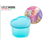 Elianware Heart Shape Multipurpose Container Multicolor BPA FREE