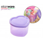 Elianware Heart Shape Multipurpose Container Multicolor BPA FREE