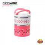 Elianware 1300ml BPA FREE Large Dual Layer Food Container Thermal Lunch Box