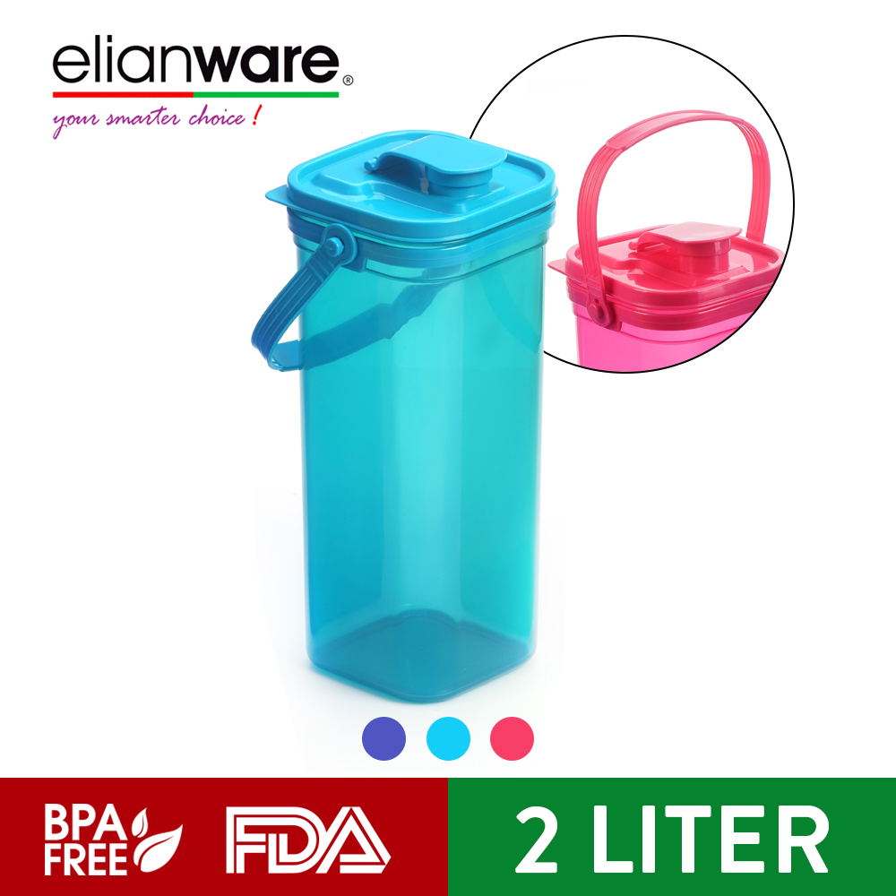  Elianware 2 Ltr Fridge Handy Cool [BPA FREE] Tumbler Water Bottle