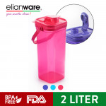  Elianware 2 Ltr Fridge Handy Cool [BPA FREE] Tumbler Water Bottle