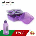 Elianware 1 Ltr Water Tumbler FREE Lunch Box with Fork & Spoon