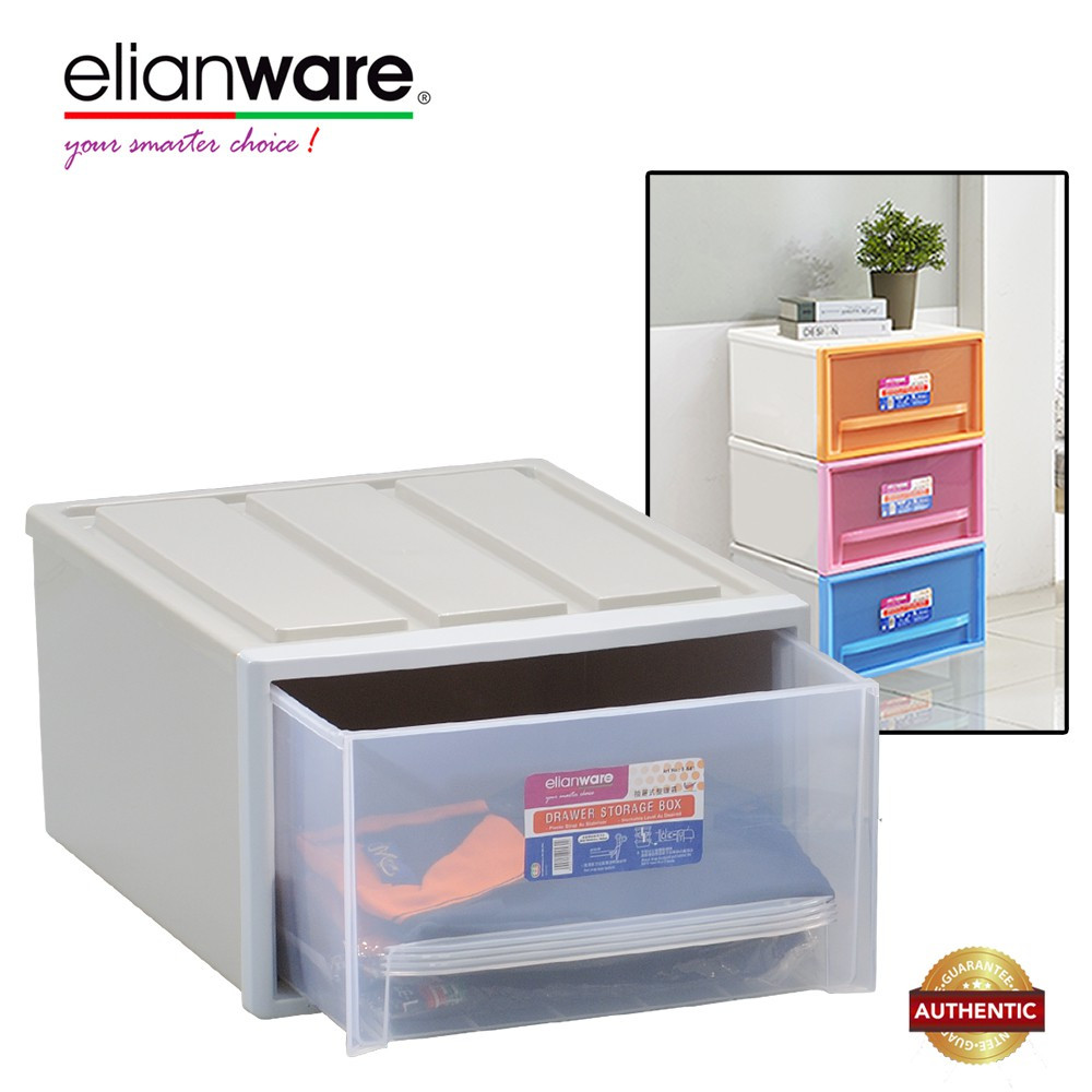 Elianware Signature Large Stackable Drawer Storage Box