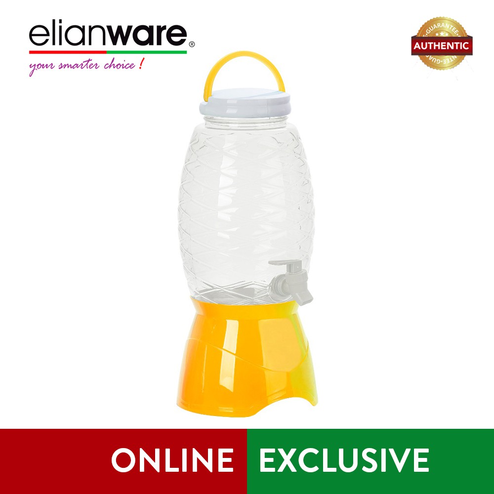 Elianware 4.5Ltr Party House Warming Portable No Leak Pineapple Water Dispenser Elianware 4.5Ltr Party House Warming Portable No Leak Pineapple Water Dispenser