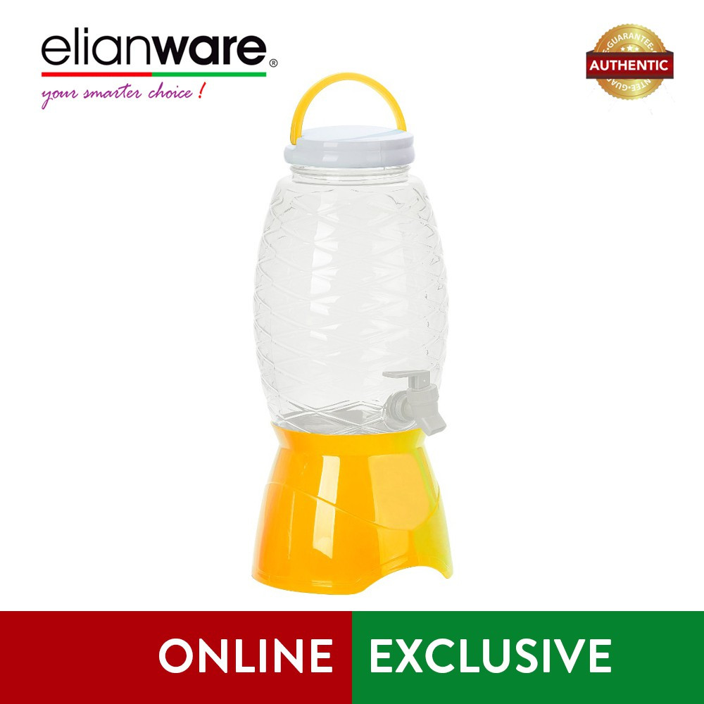 Elianware 4.5Ltr Party House Warming Portable No Leak Pineapple Water Dispenser