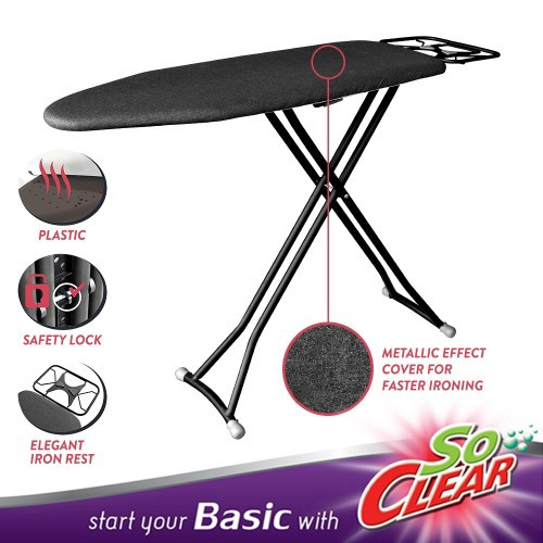 Elianware x SoClear Classic Plastic Iron Board (36") Ironing Board