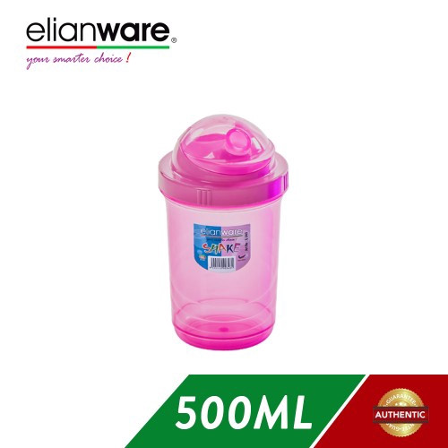 Elianware 500ml Shaker Blender Container with Cap (BPA Free)