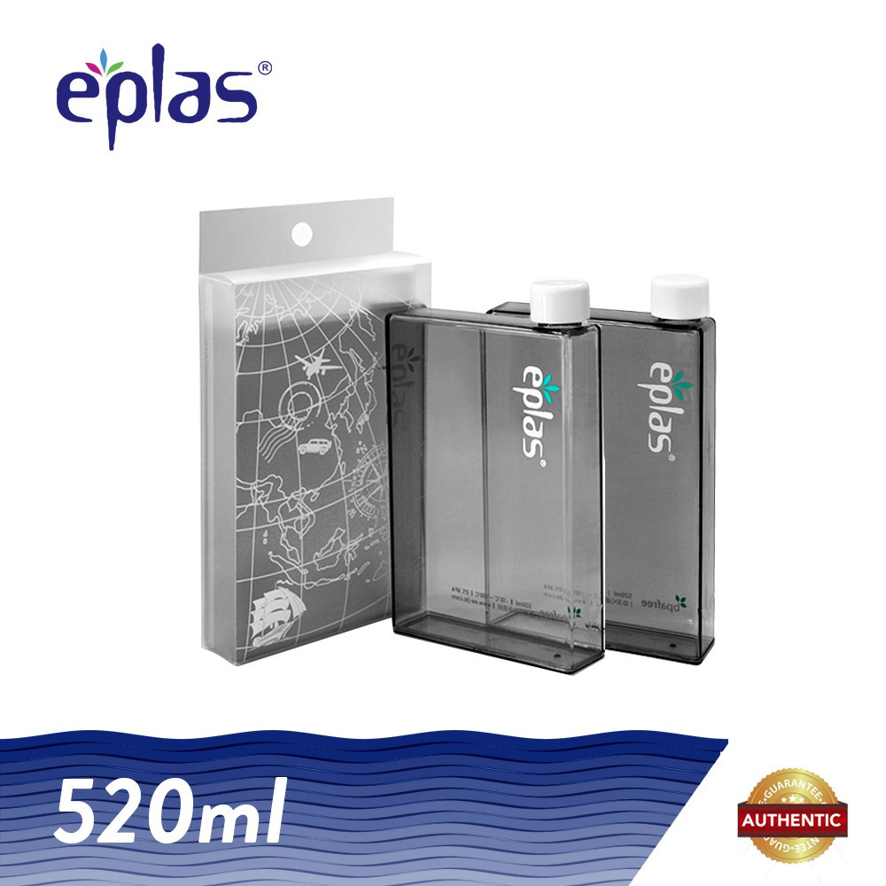 eplas 520ml BPA Free Creative A5 Size Paper Water Bottle 