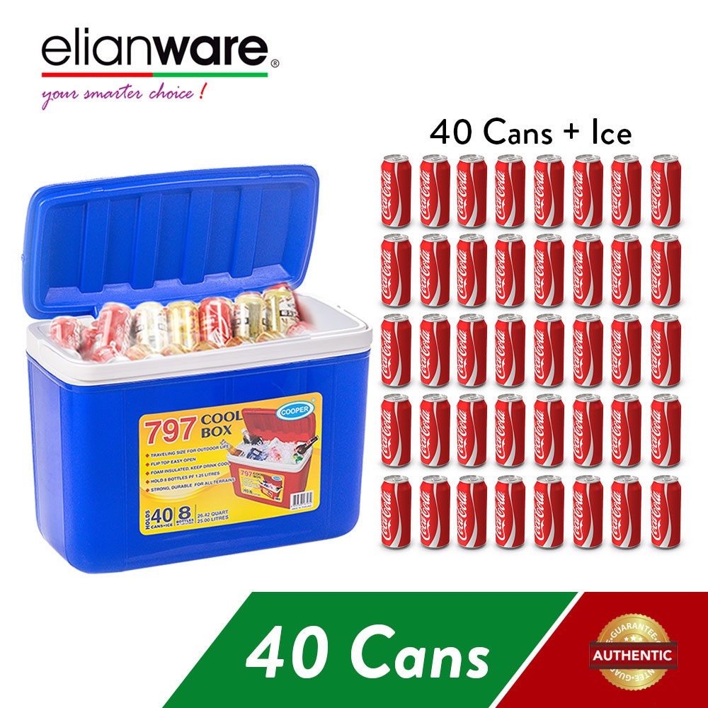 Elianware 25Ltr Outdoor Camping Party Portable Ice Cooler Box Elianware 25Ltr Outdoor Camping Party Portable Ice Cooler Box
