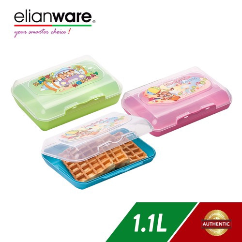Elianware 1100ml Microwavable Kid Lunch Box