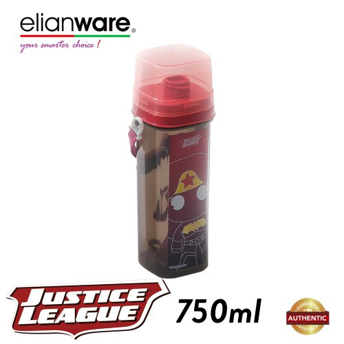 Elianware DC Justice League 750ml BPA Free Water Tumbler with Handle Elianware DC Justice League 750ml BPA Free Water Tumbler with Handle