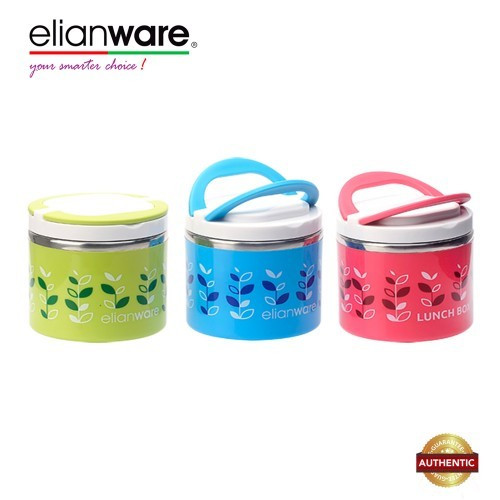 Elianware 900ml BPA Free One Layer Food Keeper Food Container Thermal Lunch Box