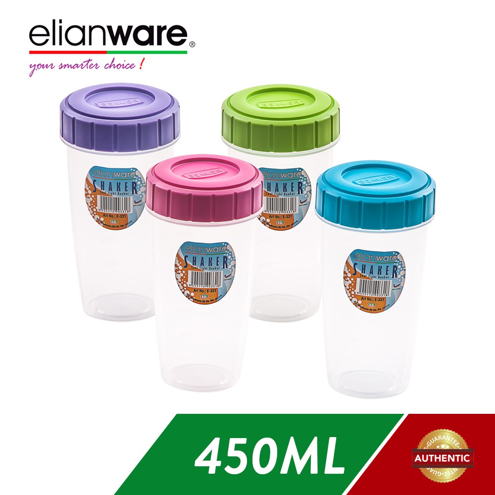 Elianware BPA Free 450ml Shaker Blender Container Elianware BPA Free 450ml Shaker Blender Container