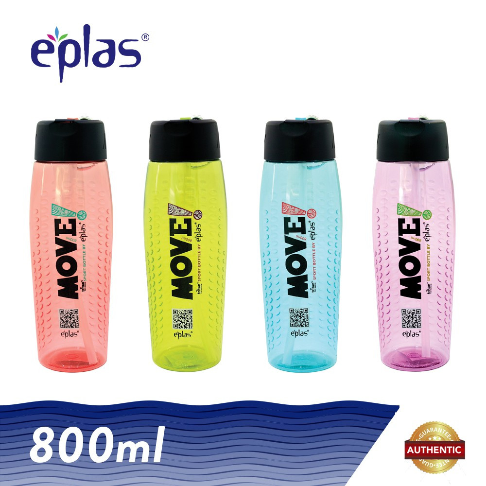 eplas 800ml BPA Free MOVE Sporty Water Bottle Tumbler