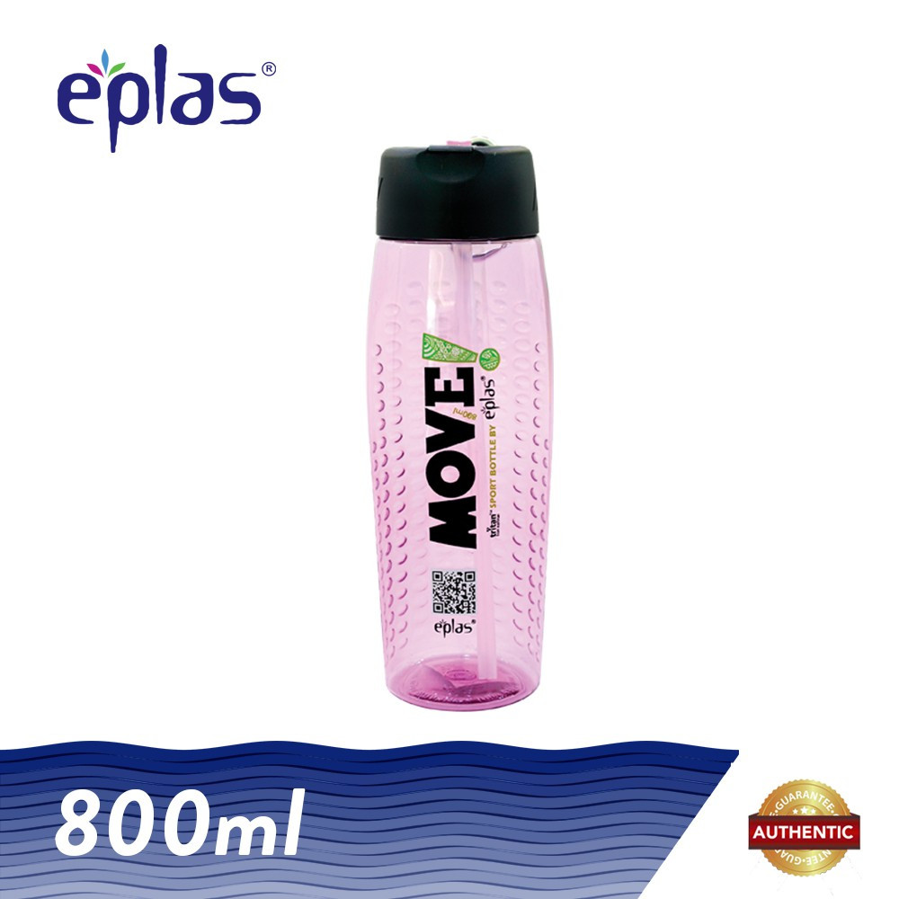 eplas 800ml BPA Free MOVE Sporty Water Bottle Tumbler