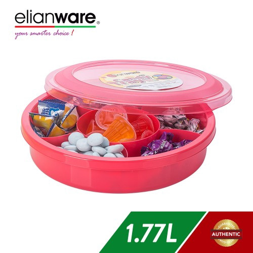 Elianware 1170ml BPA FREE Candy Tray (6 Compartments)