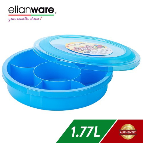 Elianware 1170ml BPA FREE Candy Tray (6 Compartments)