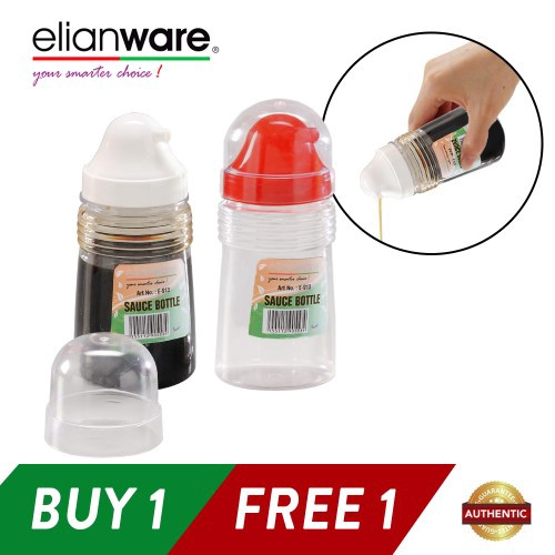 Elianware 200ml High Quality Light Durable Leakproof Sauce Bottle (BUY 1 FREE 1)