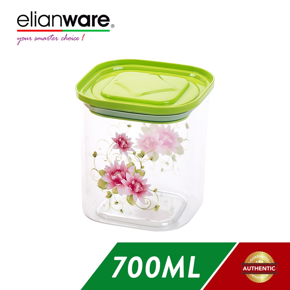 Elianware 700ml Transparent Airtight Canister