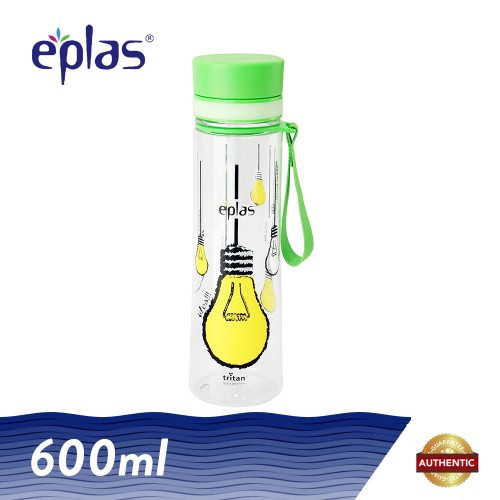 Eplas 600ml IDEA Bulb Cat Water Bottle (BPA FREE)