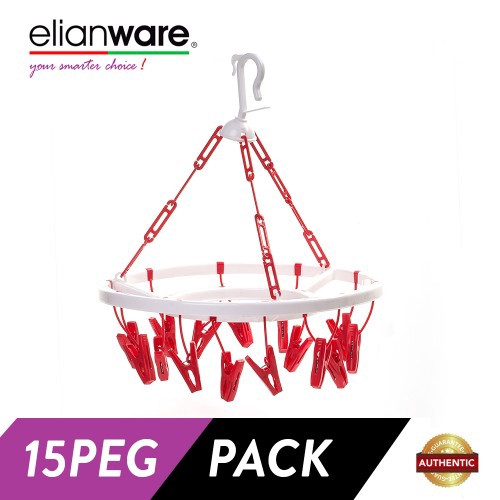 Elianware 15 Pegs Round Hanging Dryer