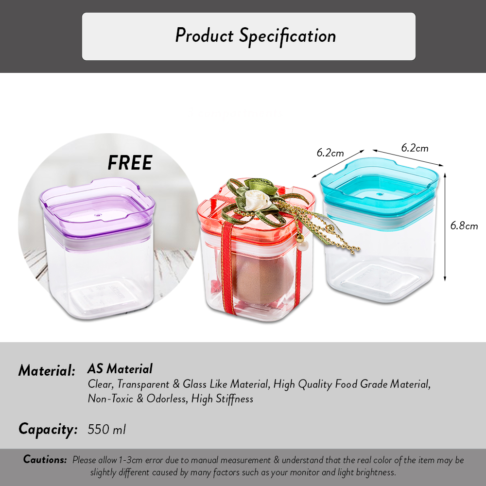 Elianware 150ml Multipurpose Airtight Mini Container