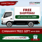 Elianware 750ml Tumbler Twistable Cover [BPA Free] Water Bottle