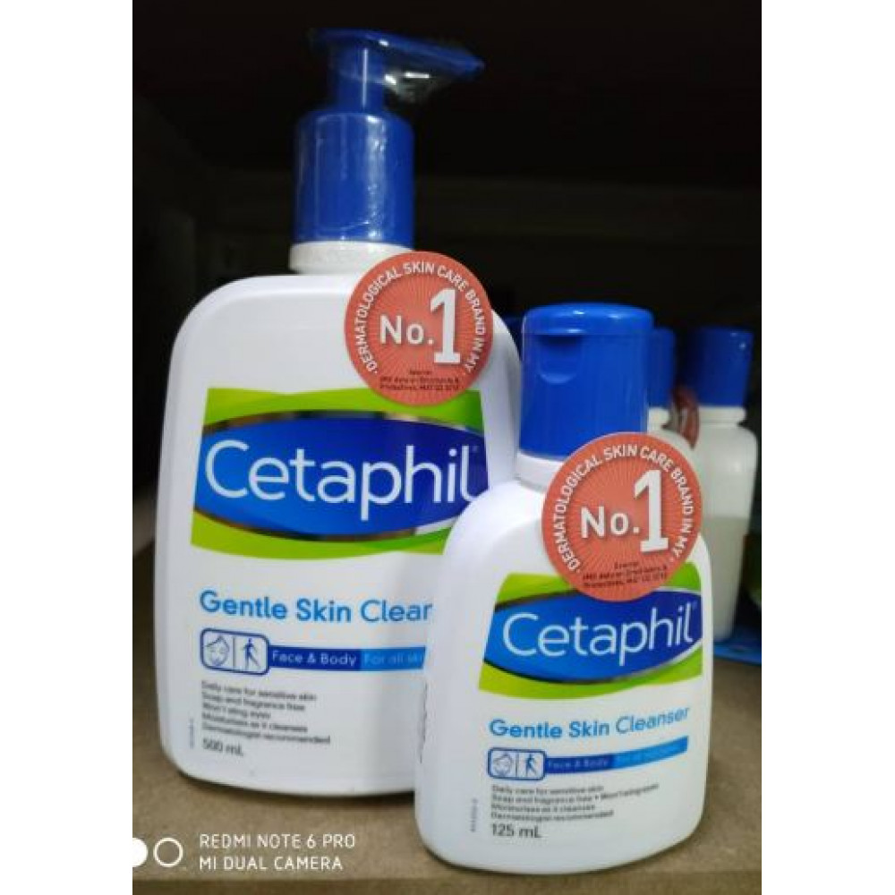 Cetaphil Gentle Skin Cleanser 500ml+125ml