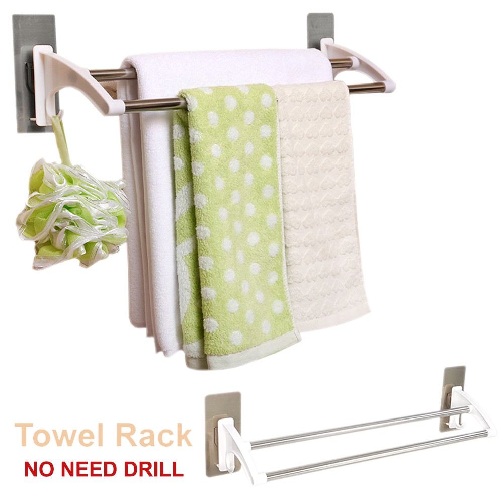 TH005 Stick-Wall Foldable Bathroom Hanger Rack TH005 Stick-Wall Foldable Bathroom Hanger Rack