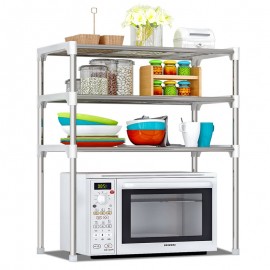 image of Z103 Large Capacity Stainless Steel 3 Tiers Organizer