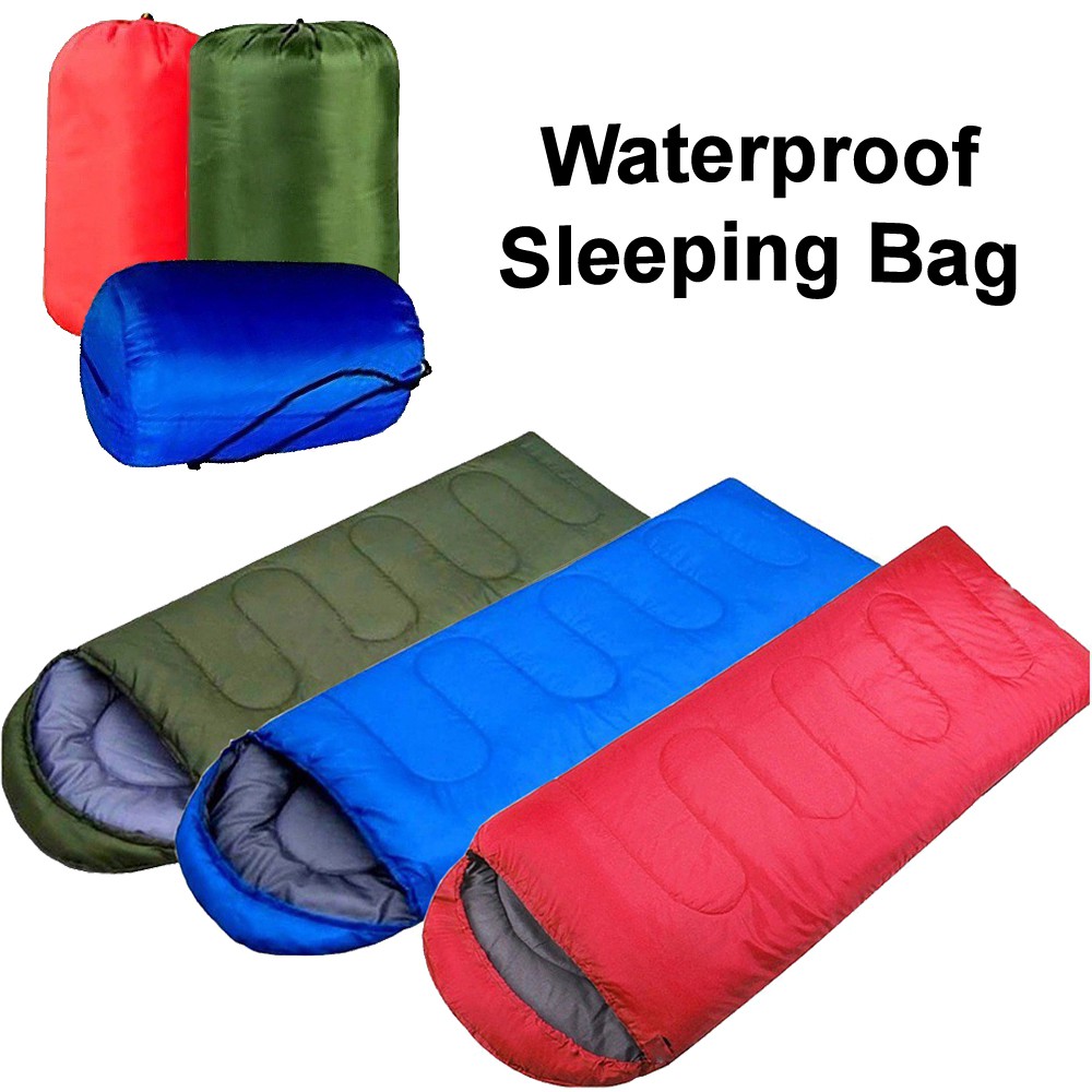 Borong best! Outdoor Portable & Water Resistant Sleeping Bag Borong best! Outdoor Portable & Water Resistant Sleeping Bag