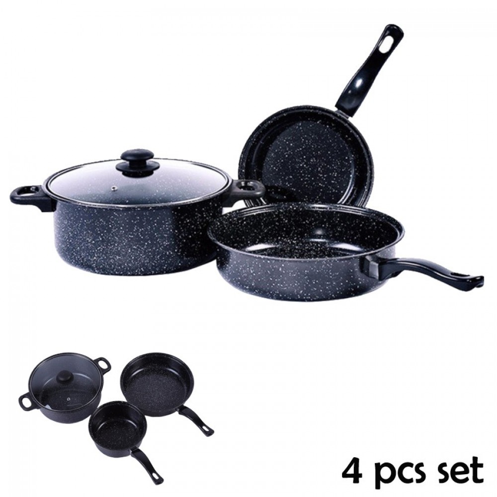 Non Stick Cookware 4 pcs set Non Stick Cookware 4 pcs set
