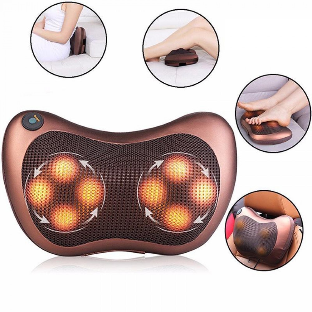 Dual Use Full Body Cushion Massager Pillow For Car/Home Dual Use Full Body Cushion Massager Pillow For Car/Home