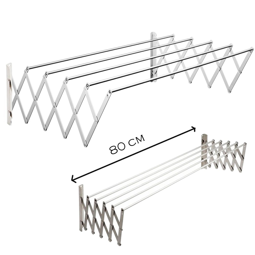 TA80 Aluminium Retractable Drying Rack Cloth Hanger TA80 Aluminium Retractable Drying Rack Cloth Hanger