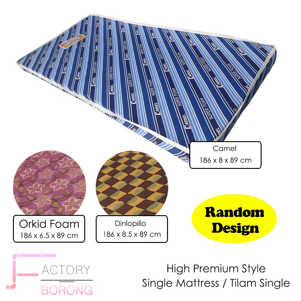 Borong Best! High Premium Style Single Mattress / Tilam Single Borong Best! High Premium Style Single Mattress / Tilam Single