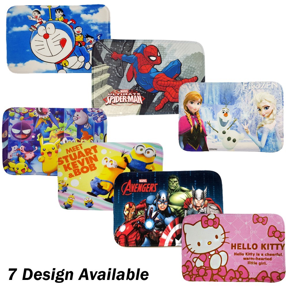 7 Cartoon Designs Floor Mat Rugs Carpet 7 Cartoon Designs Floor Mat Rugs Carpet