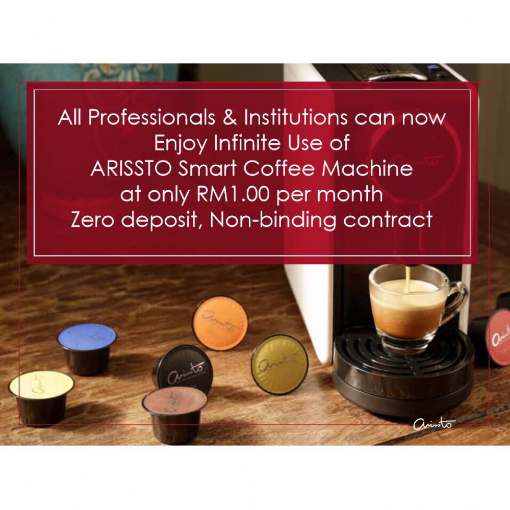 Arissto Coffee Maker 20 Capsules