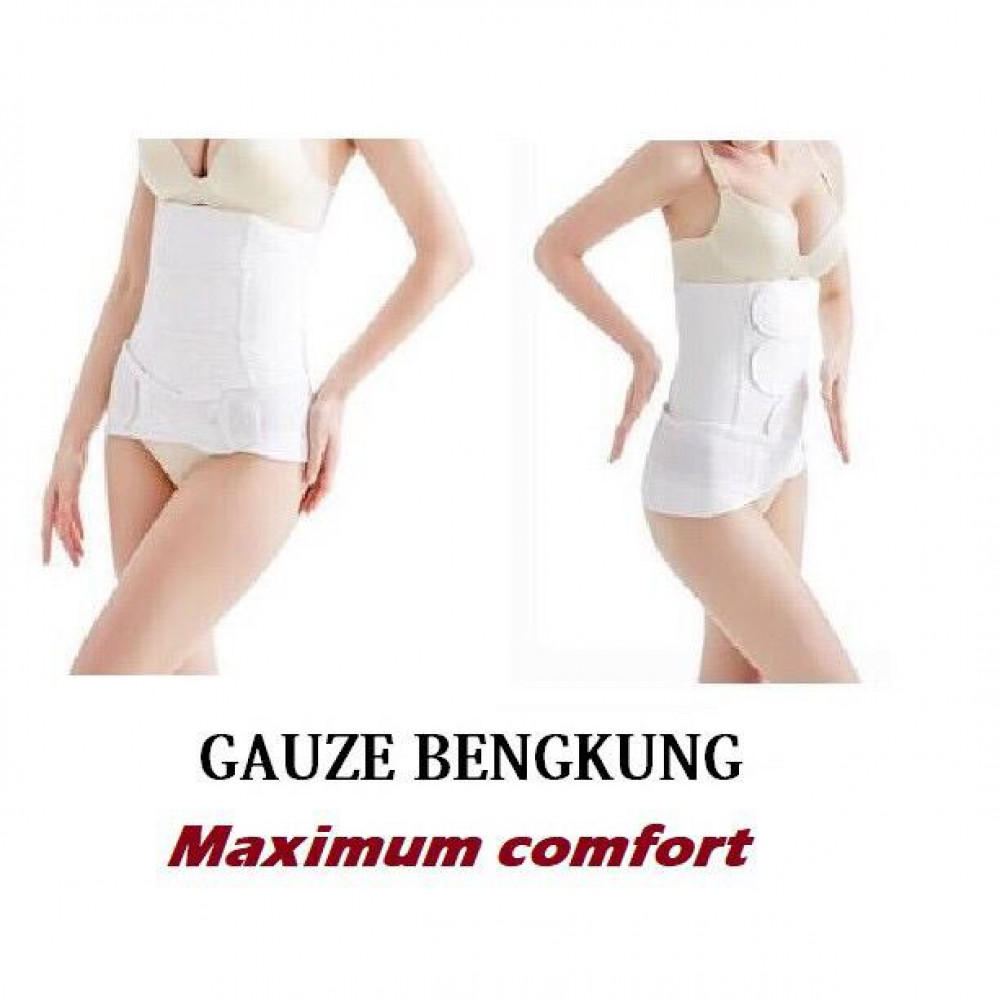 READY Stock -Gauze Belt Postpartum Waist Slimming Shaper /Wrapper (Cotton)