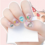 Kids Nail Sticker -Little Pony, Frozen, Glow In The Dark,Princess X 3 Pcs