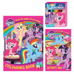 LITTLE PONY ACTIVITY &Amp; COLORING BOOK WITH COLOR PENCIL SET