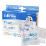 Dr Brown&#39;s Microwave Steam Steriliser Bags x 5 pcs